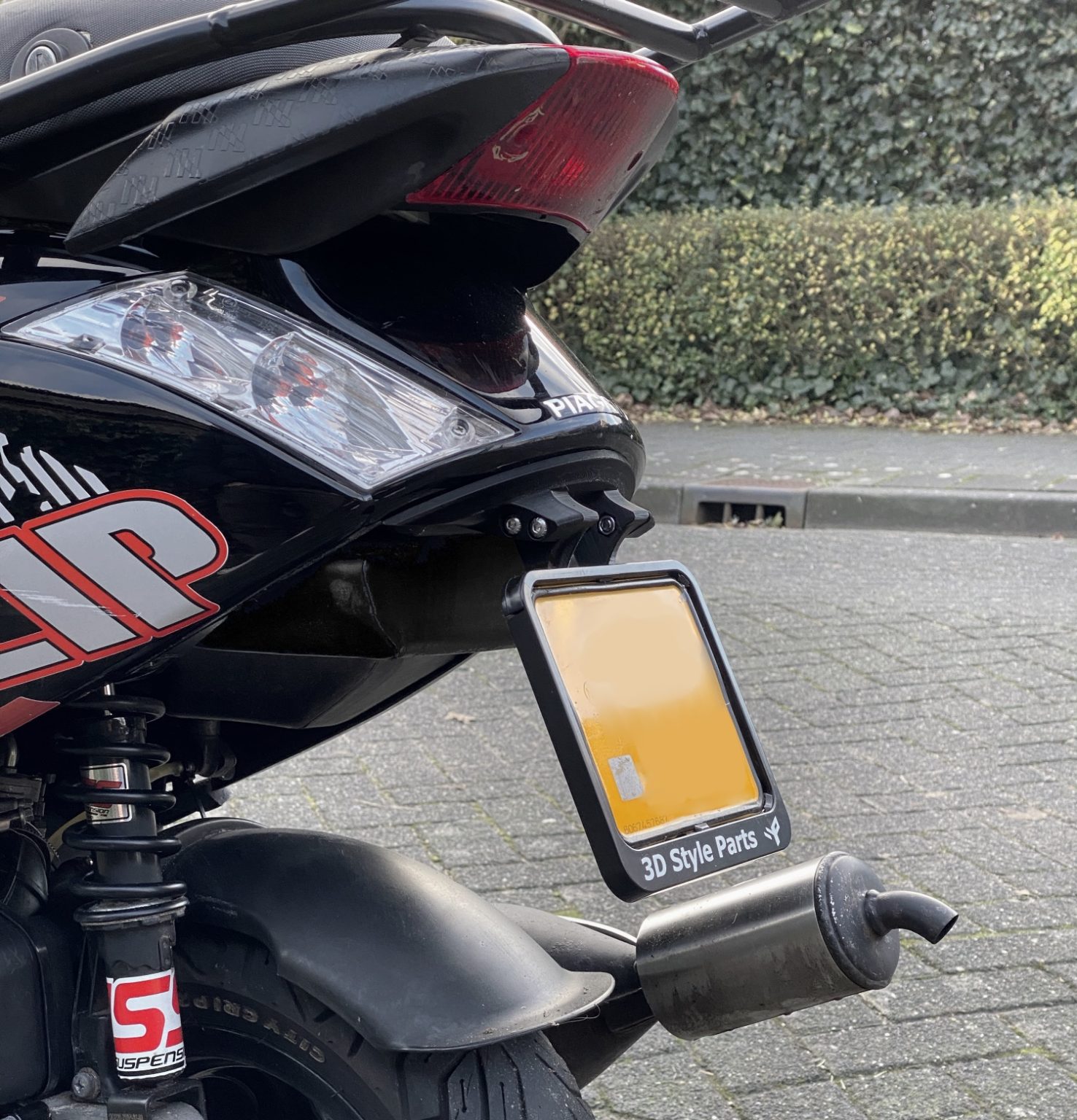 Piaggio Zip Fender Eliminator 3D Style Parts